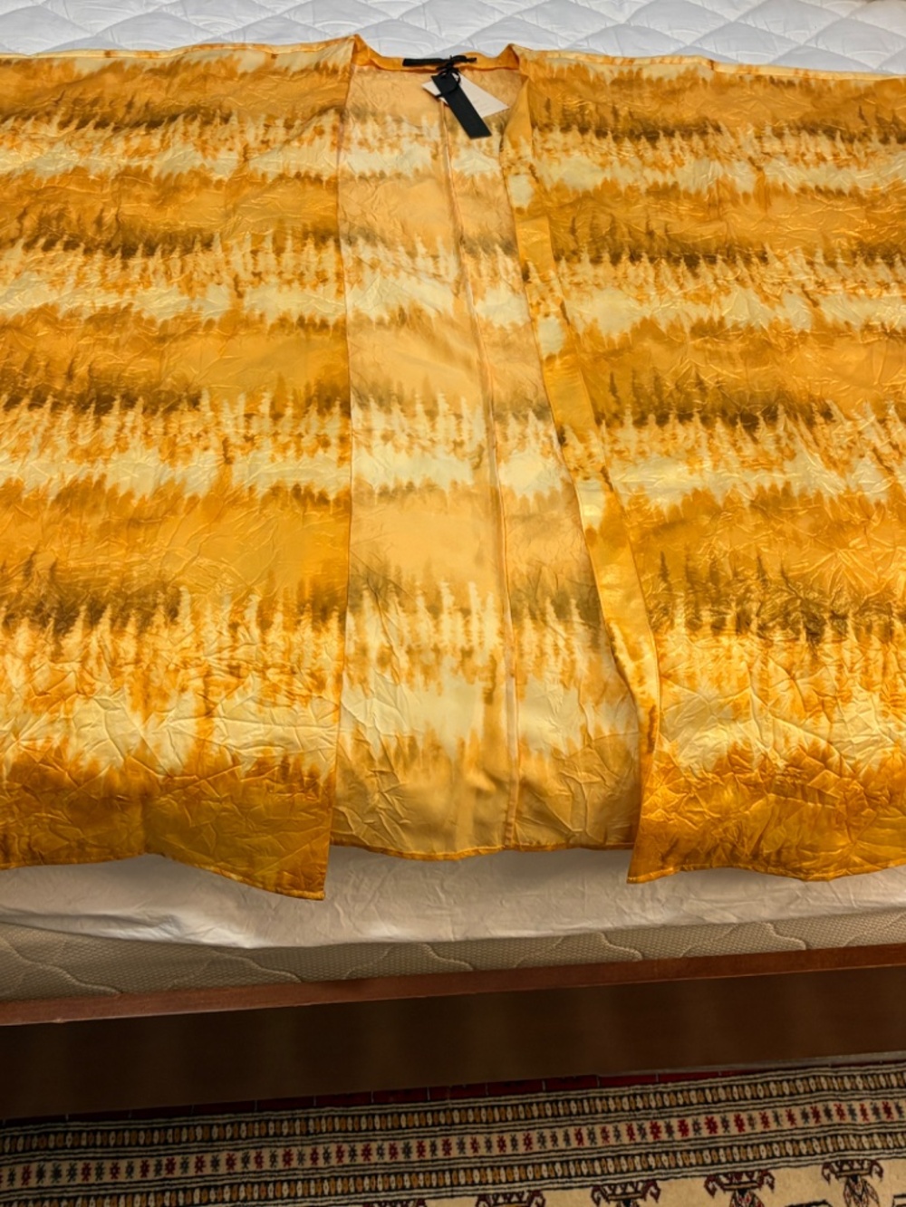 House of Harlow 1960 x Revolve Danna Kimono in Golden Tie Dye - NWT - Picture 8 of 12